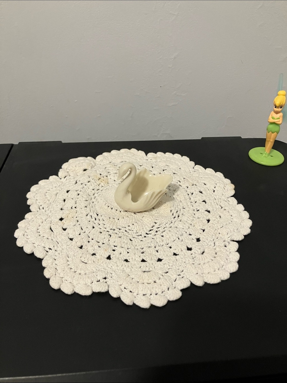 Vintage Lenox Cream Swan to the Bride for ring or earring holder.
